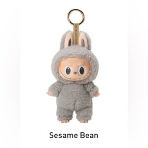 Pop Mart The Monsters Labubu Exciting Macaron Vinyl Face Sesame Bean